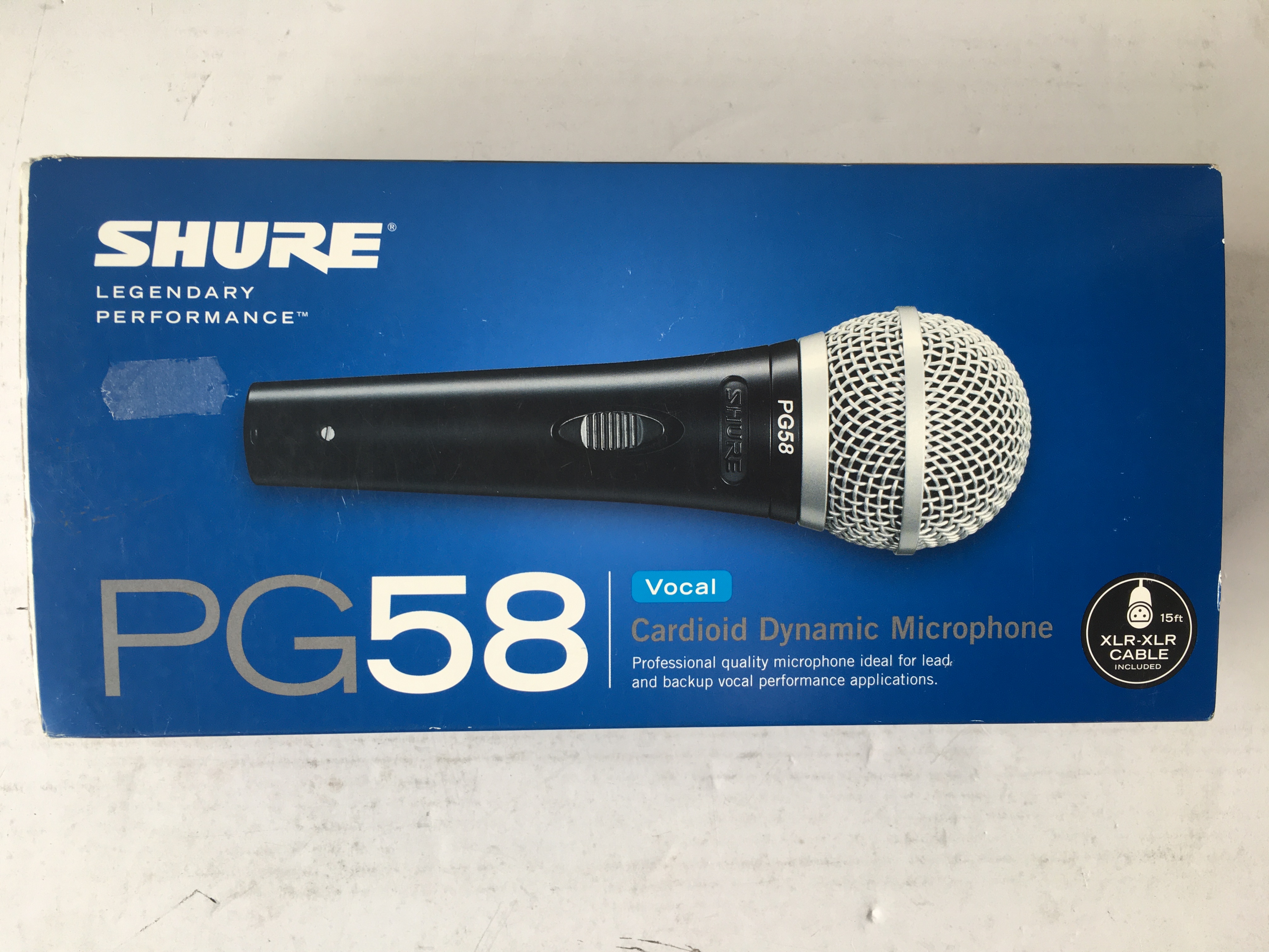 SHURE PGA58-QTR-E XLR-B