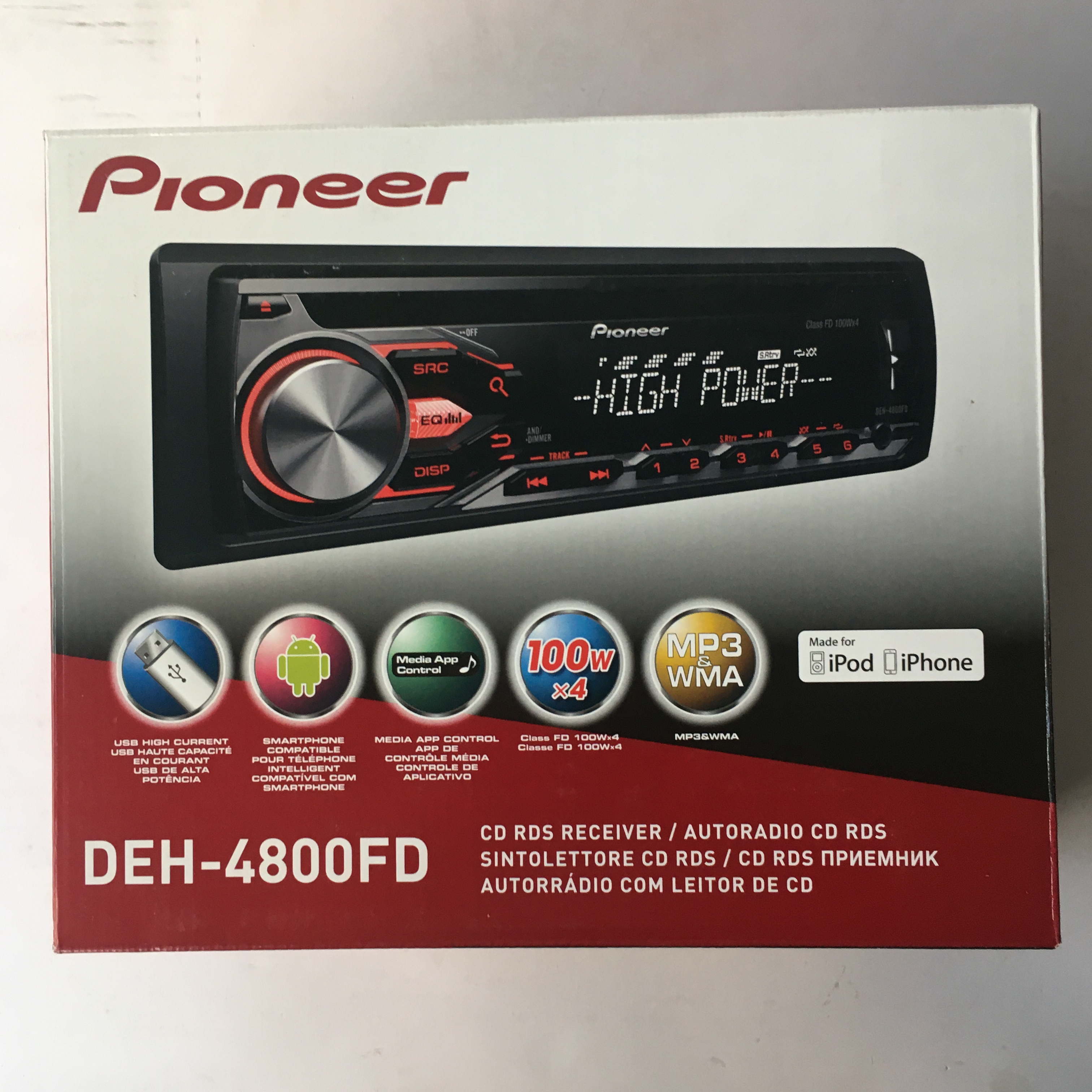 DEH-4800FD BLUETOOTH PIONEER 