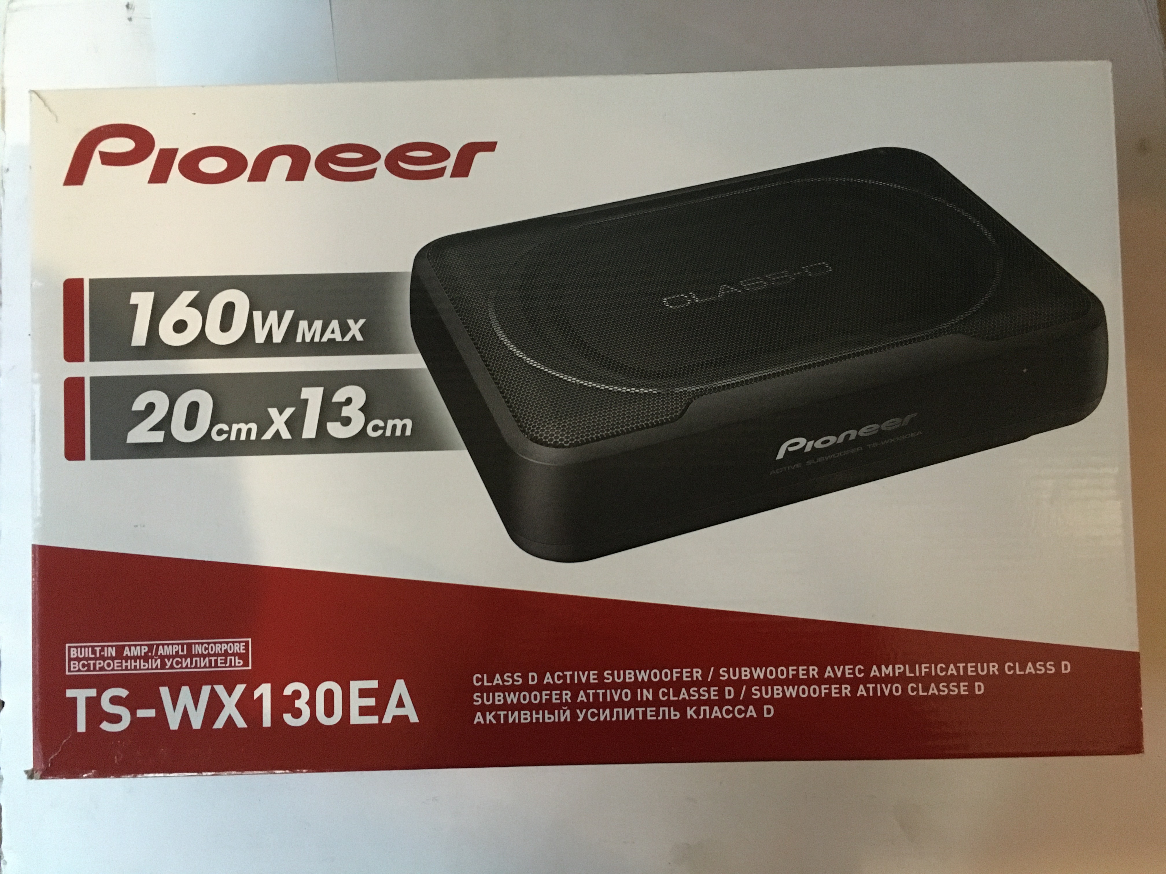 TS-WX130EA PIONEER Автотонколона активна