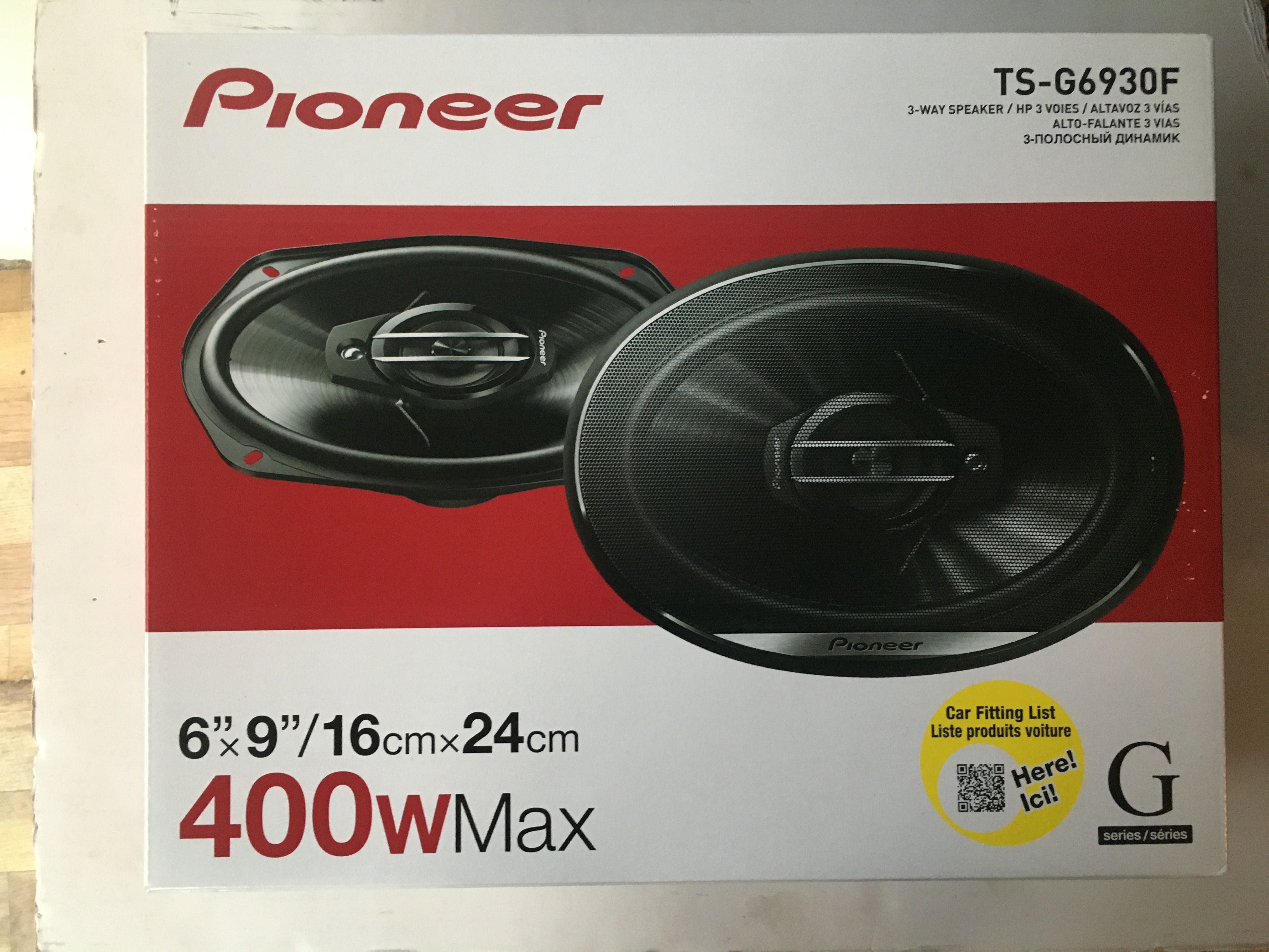 TS-G6930F 6X9' PIONEER Автоговорители комплект