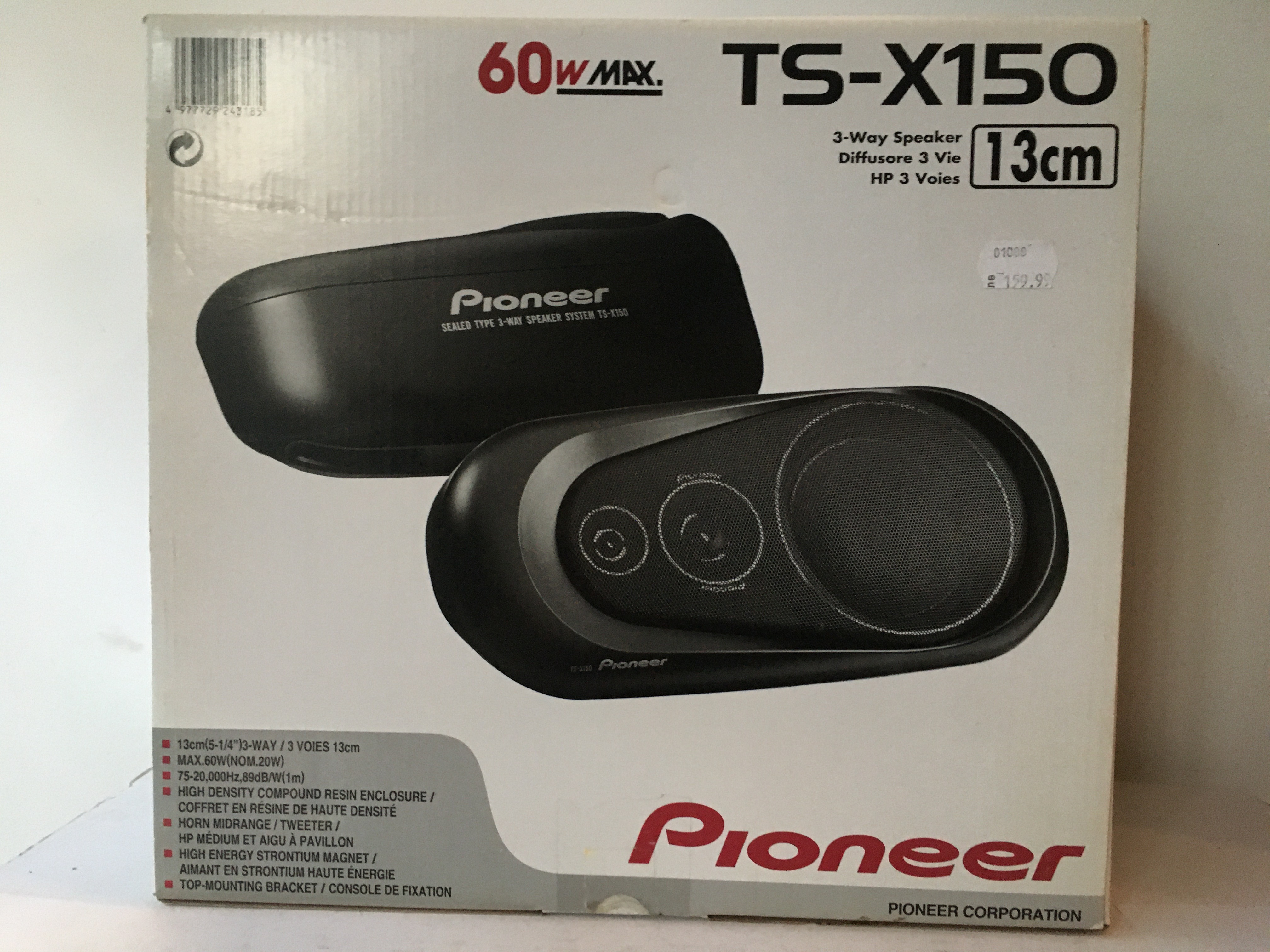 TS-X150 PIONEER Автоговорители комплект