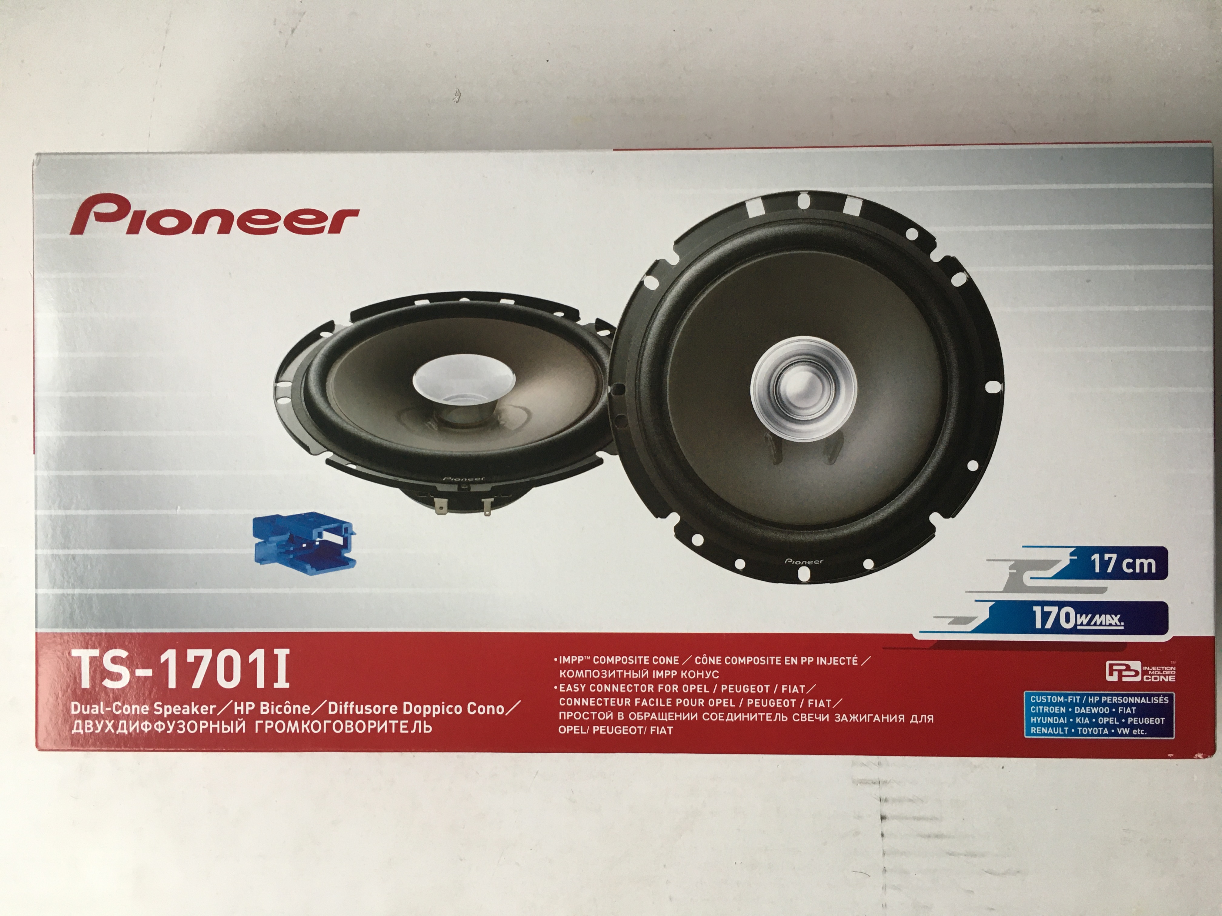 TS-1701I PIONEER Автоговорители комплект