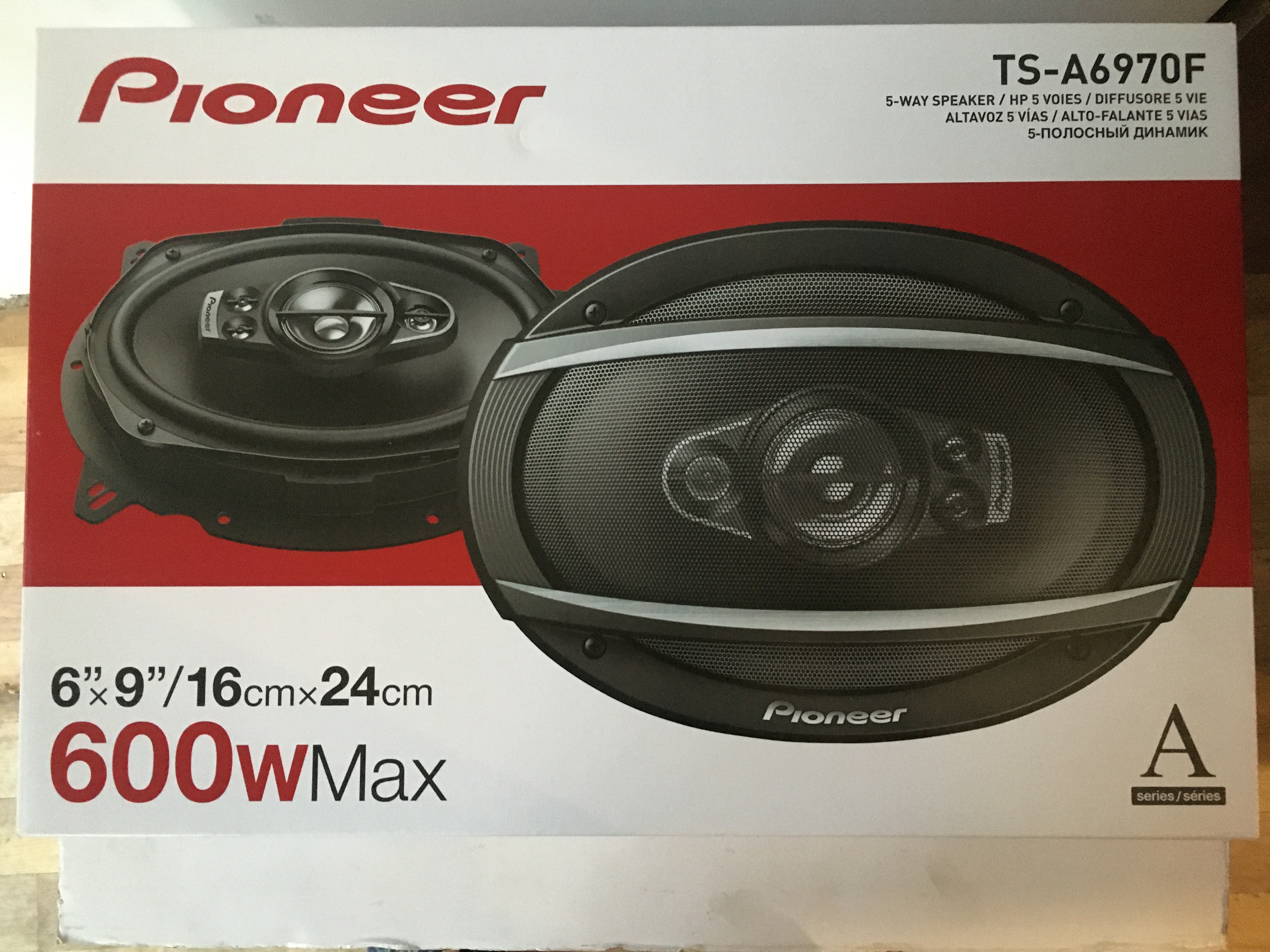 TS-A6970F 5-WAY PIONEER Автоговорители комплект