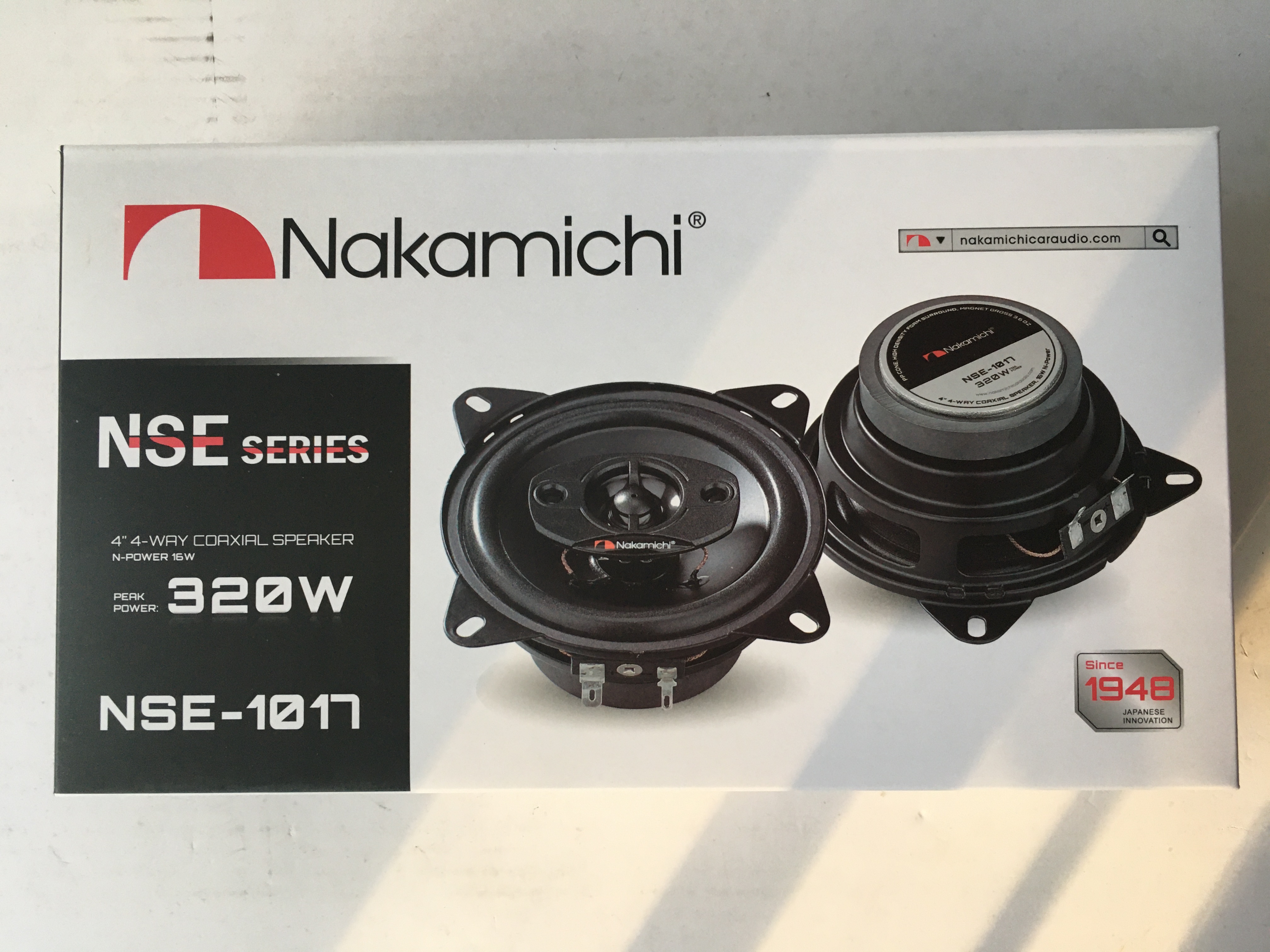 NSE-1017 NAKAMICHI  Автоговорители комплект