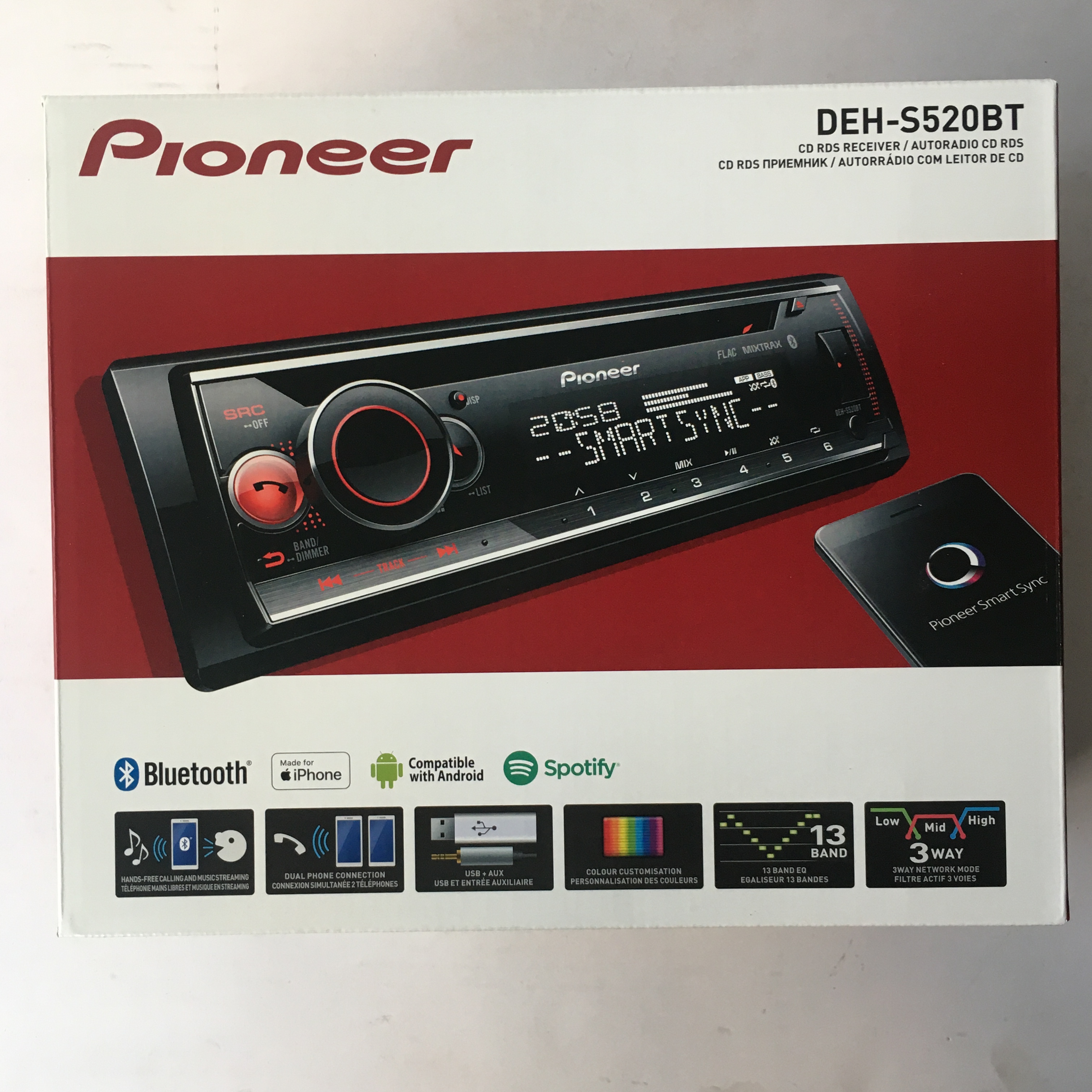 DEH-S520BT PIONEER 