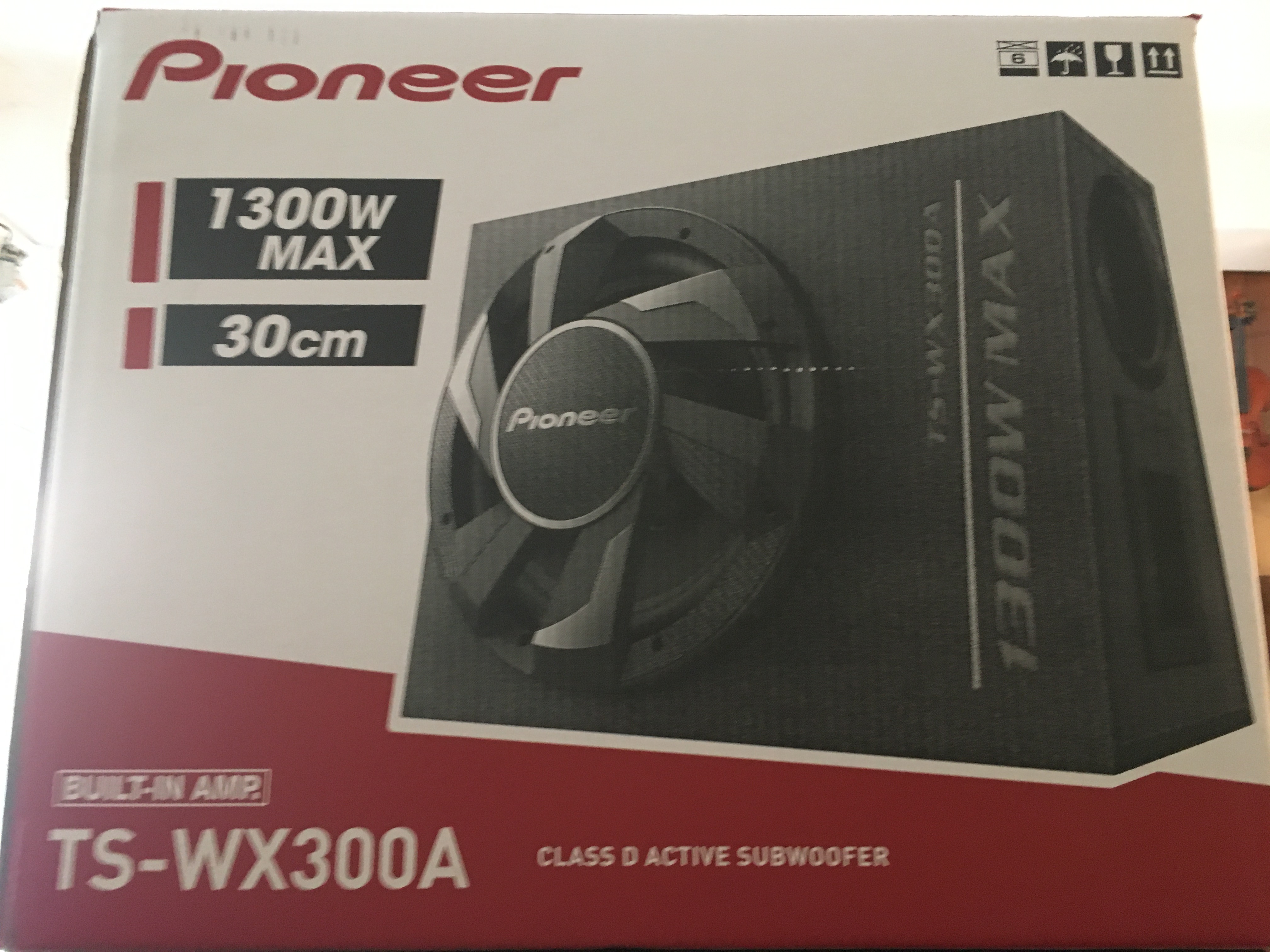 TS-WX300A PIONEER Автотонколона активна