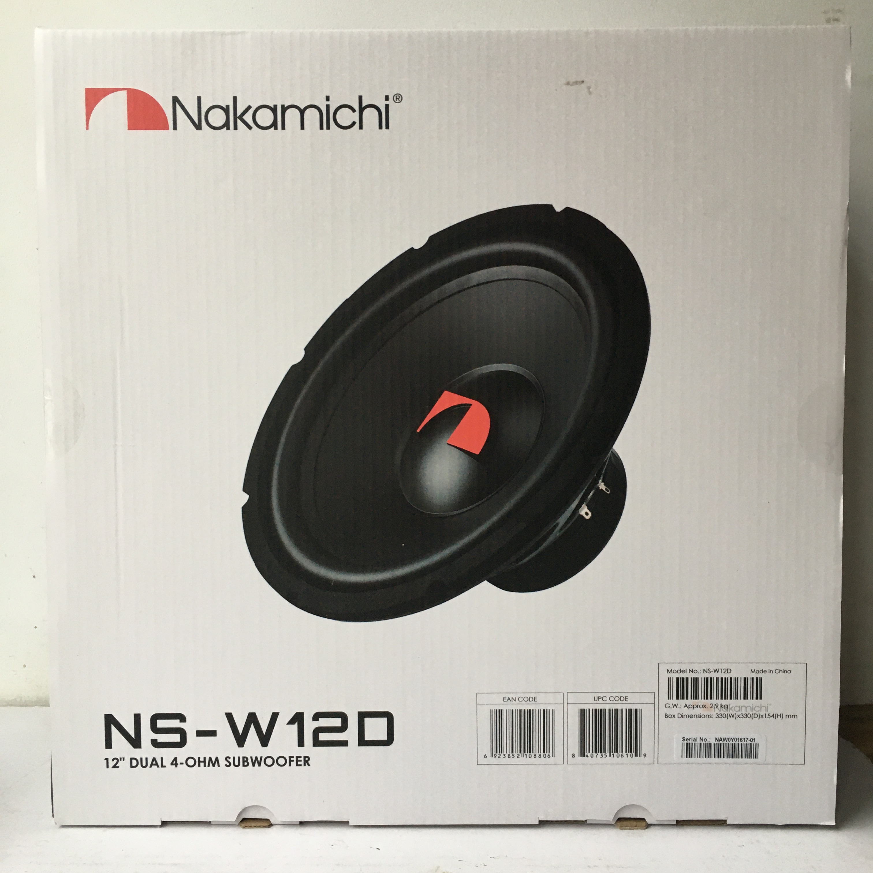 NS-W12D NAKAMICHI Басов високоговорител 12