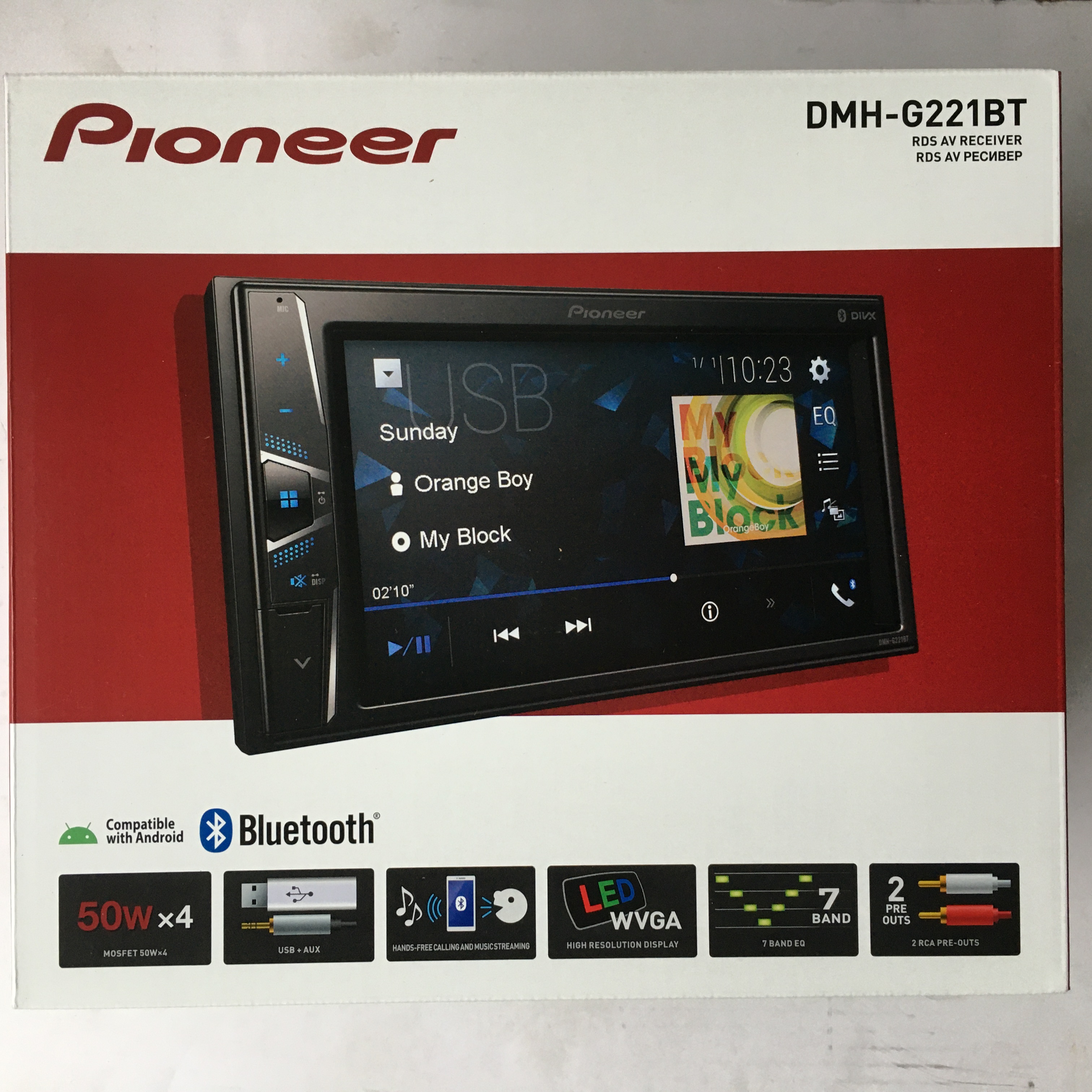 DMH-G221BT PIONEER 