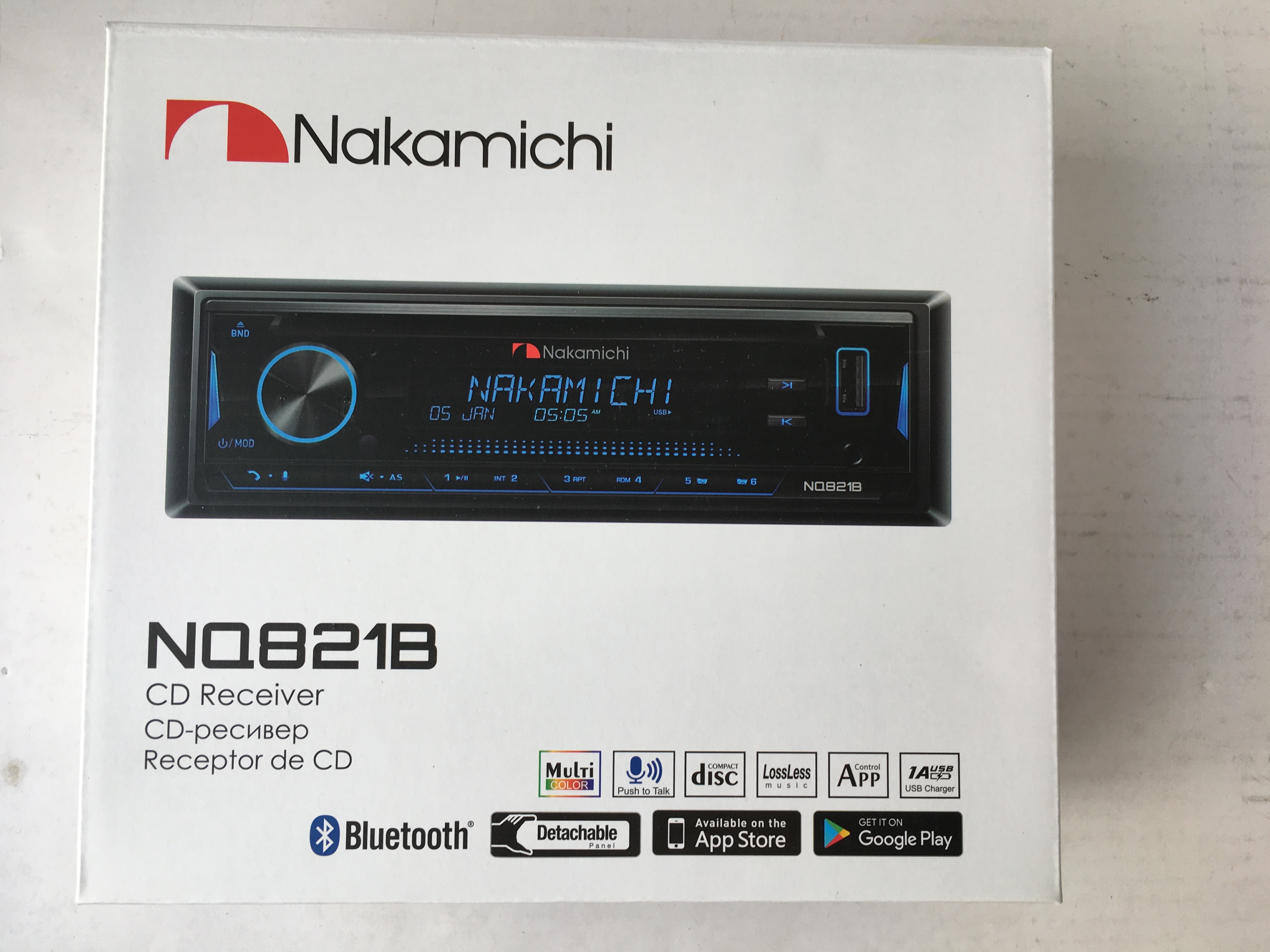 NQ821B NAKAMICHI avto